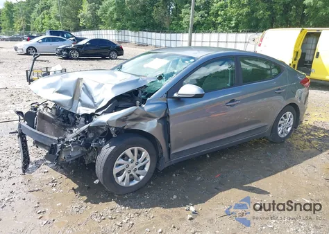 2018 Hyundai Elantra Se from USA, damaged, VIN KMHD74LF5JU471233
